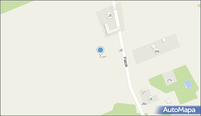 Patok, Patok, 26b, mapa Patok