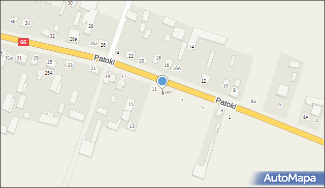 Patoki, Patoki, 9, mapa Patoki