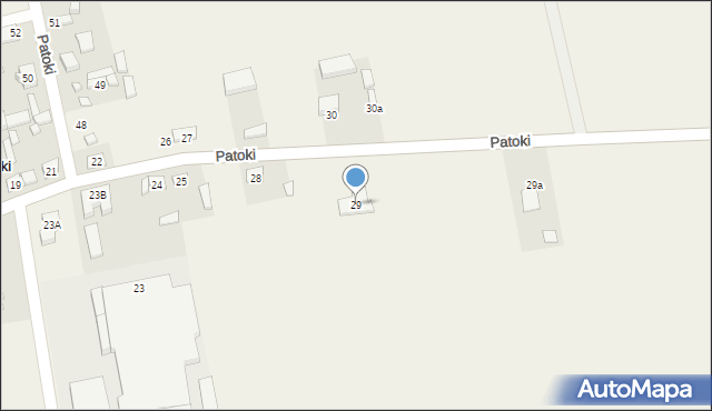 Patoki, Patoki, 29, mapa Patoki