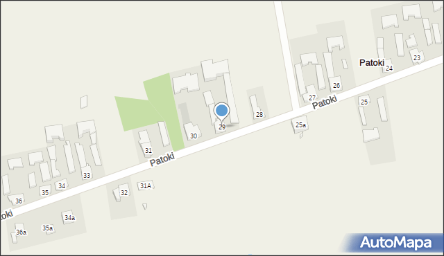 Patoki, Patoki, 29, mapa Patoki
