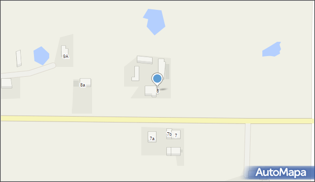 Patrzyków, Patrzyków, 8, mapa Patrzyków