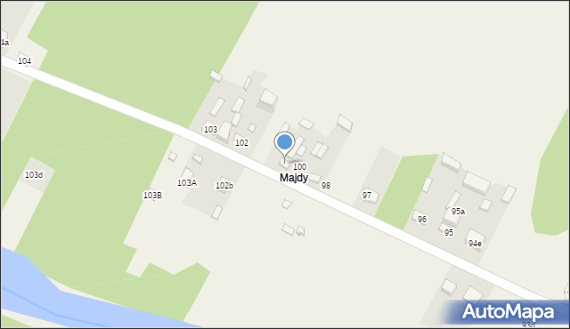 Patrzyków, Patrzyków, 101, mapa Patrzyków