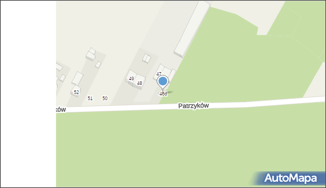 Patrzyków, Patrzyków, 46d, mapa Patrzyków