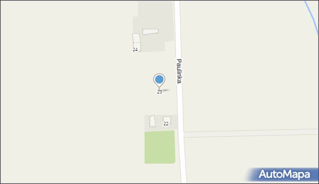 Paulinka, Paulinka, 23, mapa Paulinka