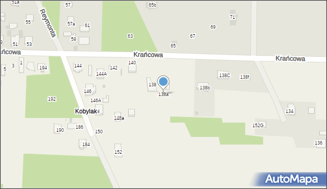 Paulinowo, Paulinowo, 138a, mapa Paulinowo
