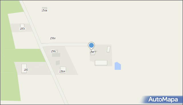 Paulinowo, Paulinowo, 156, mapa Paulinowo