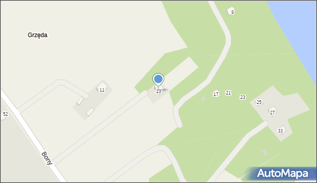 Paulinowo, Paulinowo, 13, mapa Paulinowo