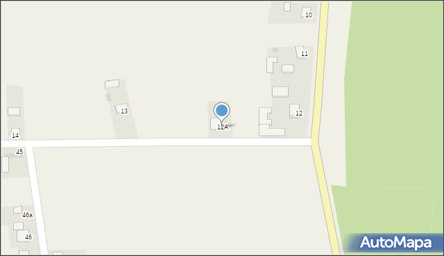 Pawęzów, Pawęzów, 12A, mapa Pawęzów