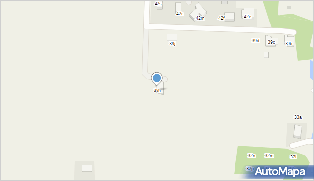 Pawęzów, Pawęzów, 35h, mapa Pawęzów