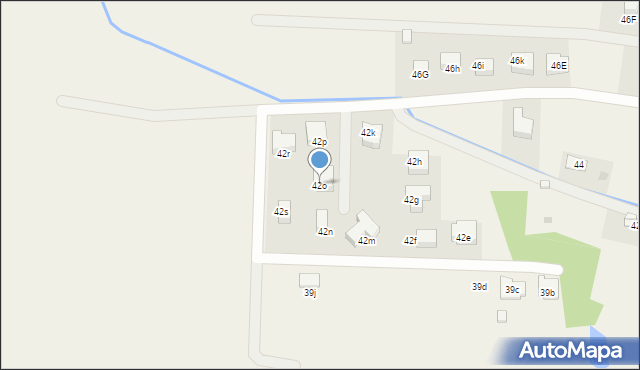 Pawęzów, Pawęzów, 42o, mapa Pawęzów