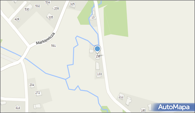 Pawlikowice, Pawlikowice, 136, mapa Pawlikowice