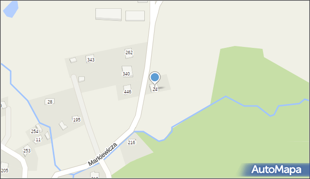 Pawlikowice, Pawlikowice, 24, mapa Pawlikowice