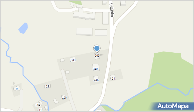 Pawlikowice, Pawlikowice, 262, mapa Pawlikowice