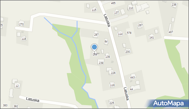 Pawlikowice, Pawlikowice, 264, mapa Pawlikowice