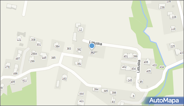 Pawlikowice, Pawlikowice, 352, mapa Pawlikowice