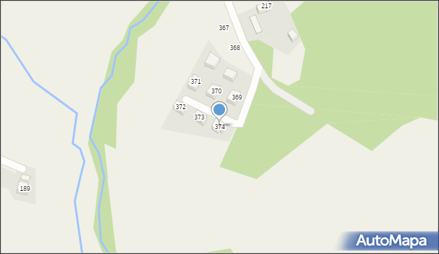 Pawlikowice, Pawlikowice, 374, mapa Pawlikowice