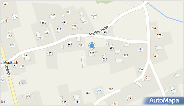 Pawlikowice, Pawlikowice, 525, mapa Pawlikowice