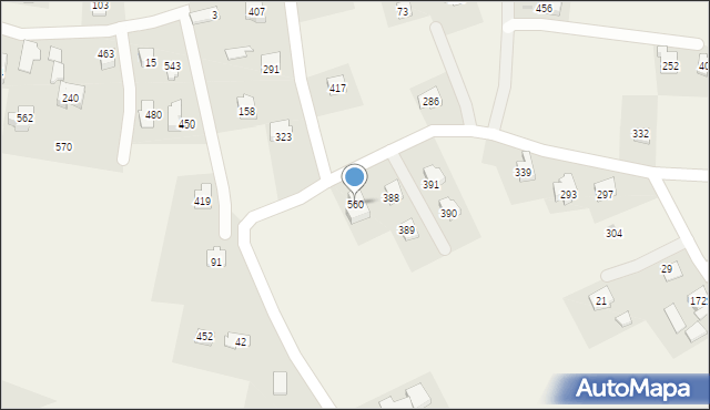 Pawlikowice, Pawlikowice, 560, mapa Pawlikowice