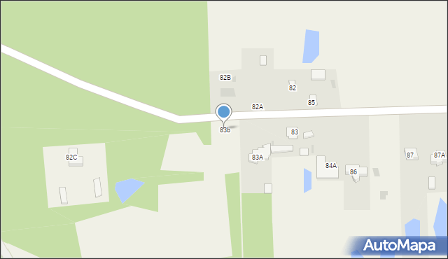 Pawlikowice, Pawlikowice, 83b, mapa Pawlikowice