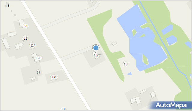 Pawlin, Pawlin, 11a, mapa Pawlin