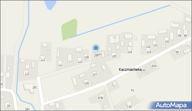 Pawłokoma, Pawłokoma, 106, mapa Pawłokoma