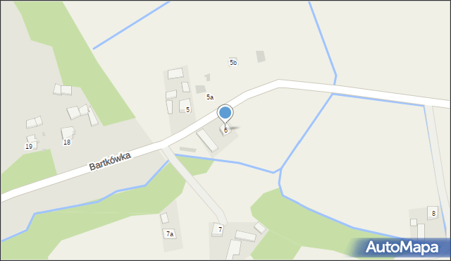 Pawłokoma, Pawłokoma, 6, mapa Pawłokoma