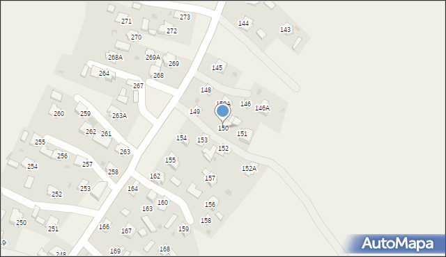 Pawłosiów, Pawłosiów, 150, mapa Pawłosiów