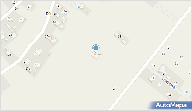 Pawłosiów, Pawłosiów, 2g, mapa Pawłosiów