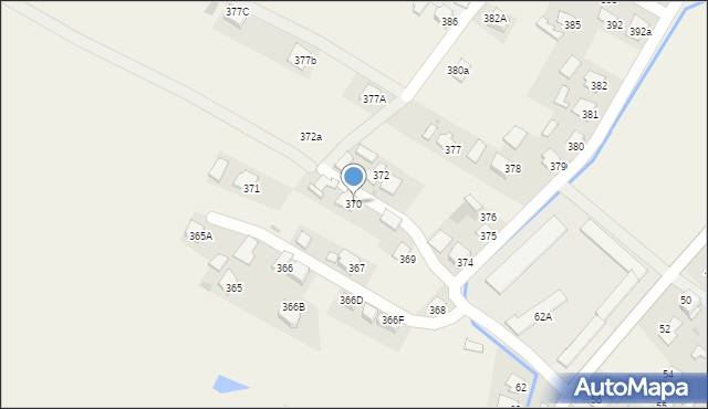 Pawłosiów, Pawłosiów, 370, mapa Pawłosiów