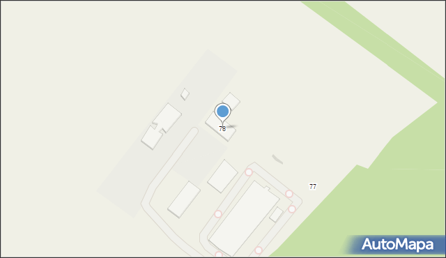 Pawłów, Pawłów, 78, mapa Pawłów