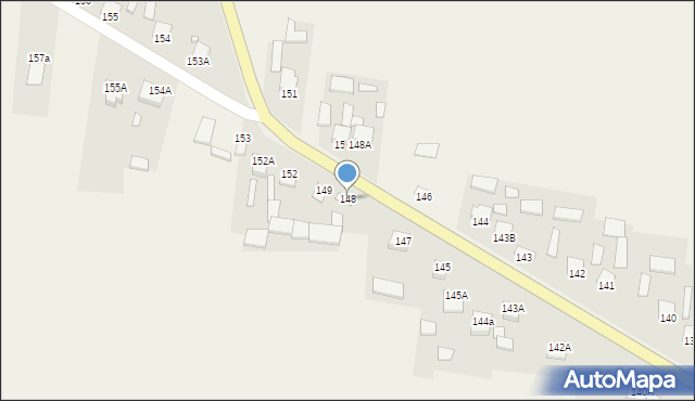 Pawłów, Pawłów, 148, mapa Pawłów