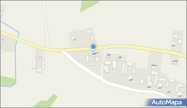 Pawłów, Pawłów, 169, mapa Pawłów