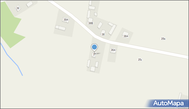 Pawłów, Pawłów, 37, mapa Pawłów