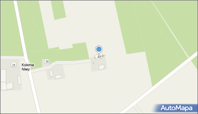 Pawłowa, Pawłowa, 40, mapa Pawłowa