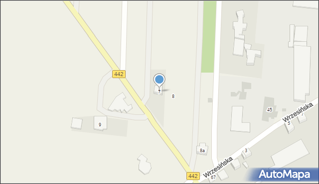 Pawłówek, Pawłówek, 7, mapa Pawłówek