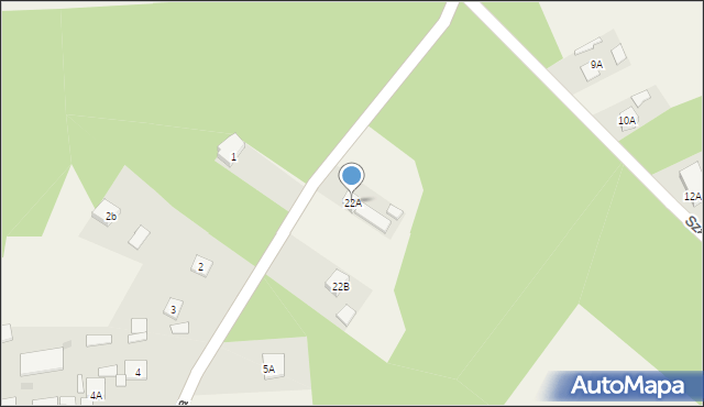 Pawłówek, Pawłówek, 22A, mapa Pawłówek