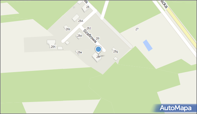 Pawłówek, Pawłówek, 26f, mapa Pawłówek