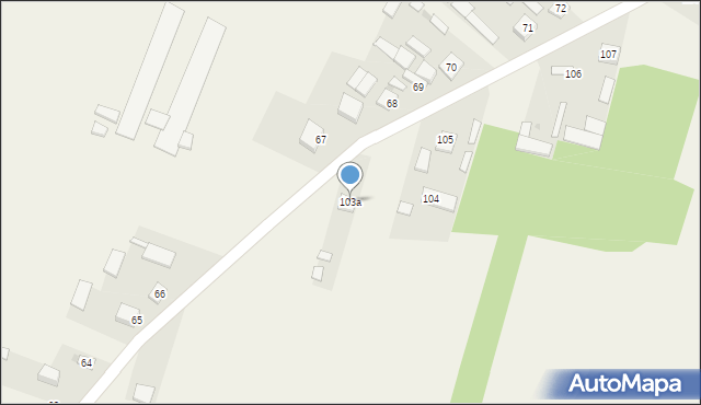 Pawłowice, Pawłowice, 103f, mapa Pawłowice