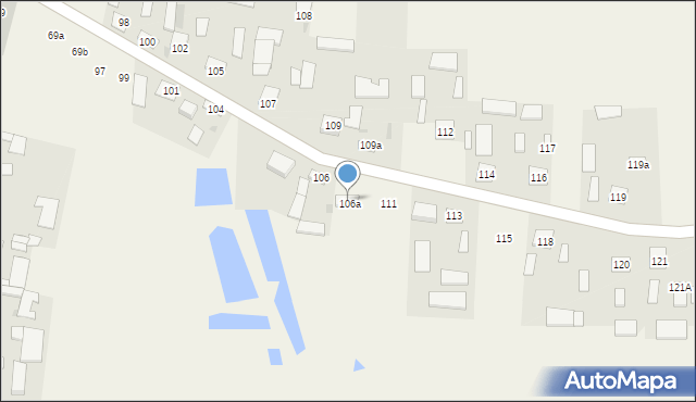 Pawłowice, Pawłowice, 110, mapa Pawłowice