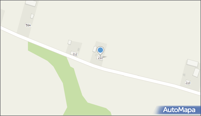 Pawłowice, Pawłowice, 211, mapa Pawłowice