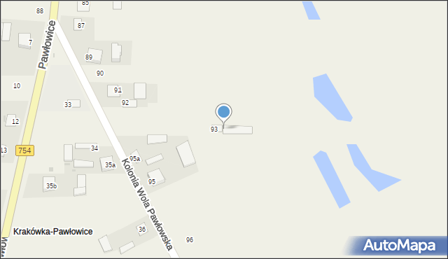 Pawłowice, Pawłowice, 94, mapa Pawłowice