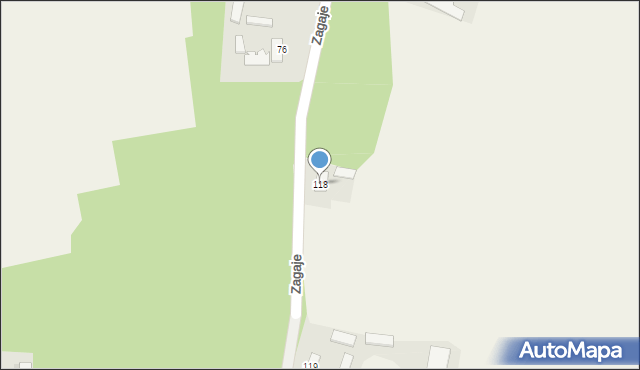 Pawłowice, Pawłowice, 118, mapa Pawłowice