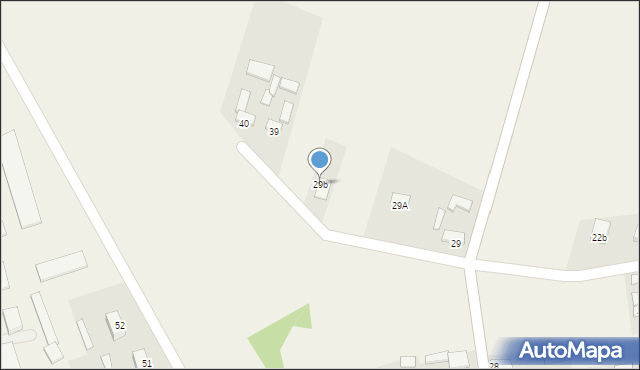 Pawłowice, Pawłowice, 29b, mapa Pawłowice