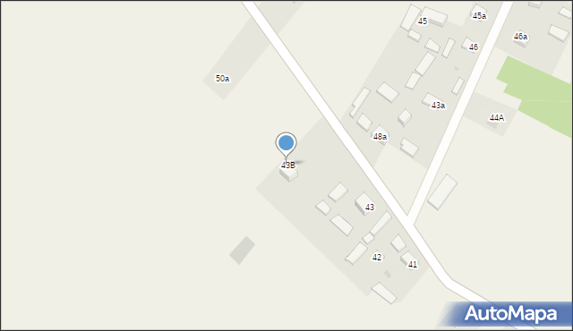 Pawłowice, Pawłowice, 43B, mapa Pawłowice