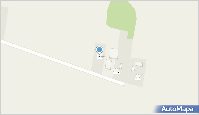 Pawłowice, Pawłowice, 101, mapa Pawłowice