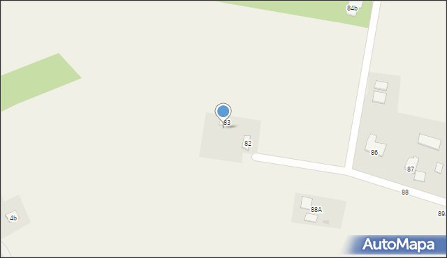 Pawłowice, Pawłowice, 83a, mapa Pawłowice