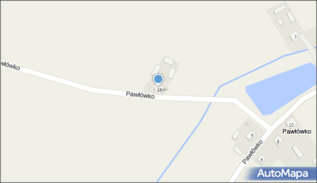 Pawłówko, Pawłówko, 32, mapa Pawłówko