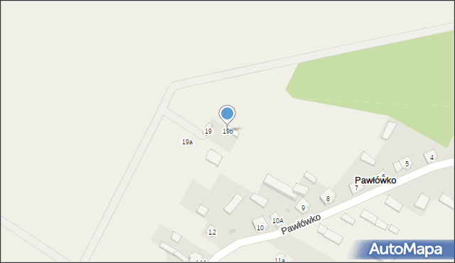 Pawłówko, Pawłówko, 19b, mapa Pawłówko