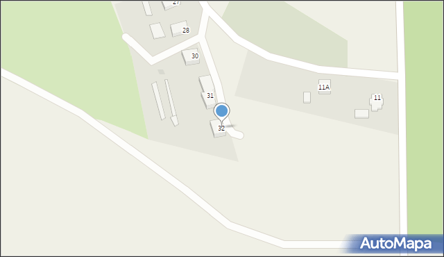 Pawłówko, Pawłówko, 32, mapa Pawłówko