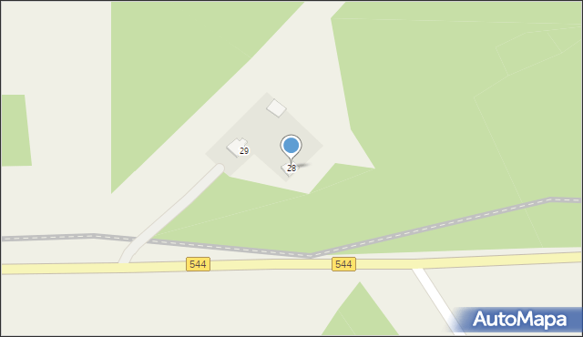 Pawłowo, Pawłowo, 28, mapa Pawłowo